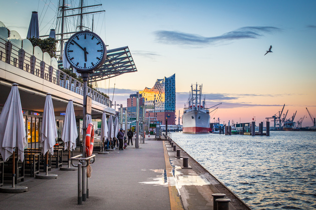 Hamburg, einer der bedeutendsten Kreuzfahrthäfen Europas